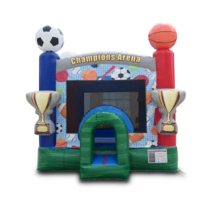 sports bounce house - almapartyrentals