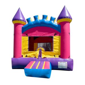 Pink Castle Bounce House