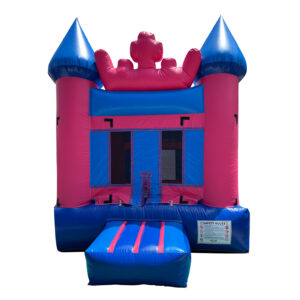 princess crown bounce house - almapartyrentals