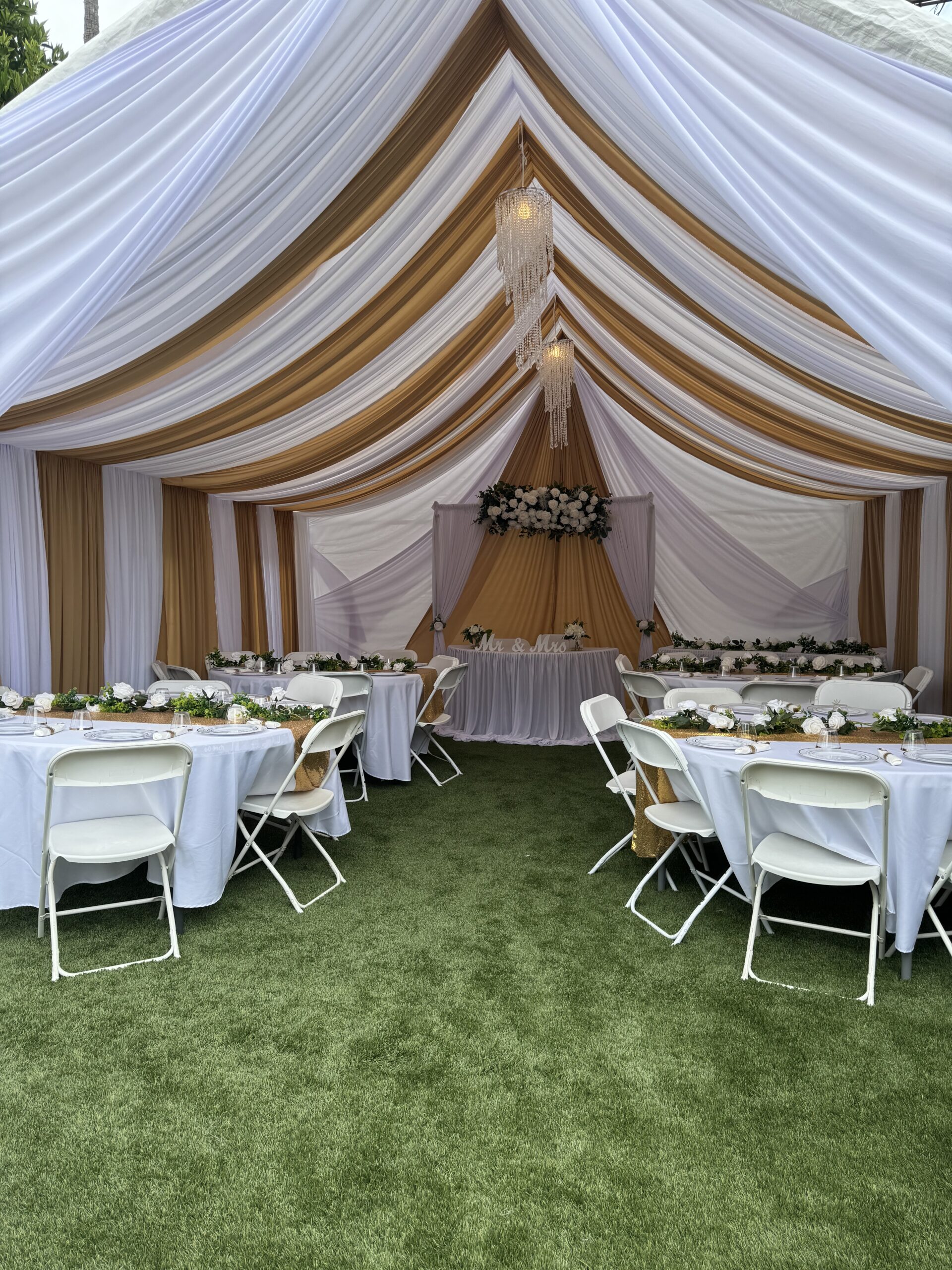 Tent Drapping – Alma Party Rentals