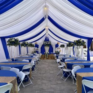 20ft x 40ft Florencia Style Draped Tent