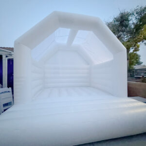 White bounce house - 13'x13'
